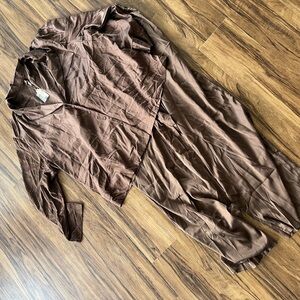 Skims silk pajama set